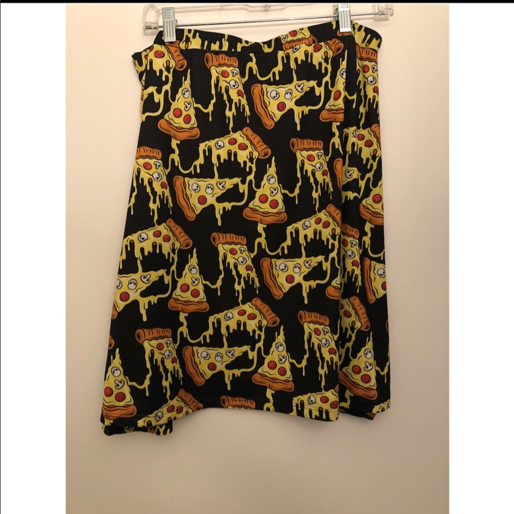 Sourpuss Pizza Party Skirt